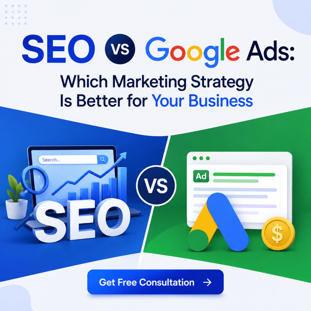 SEO vs Google Ads: Which Marketing Strategy Is Better for Your Business in 2026?